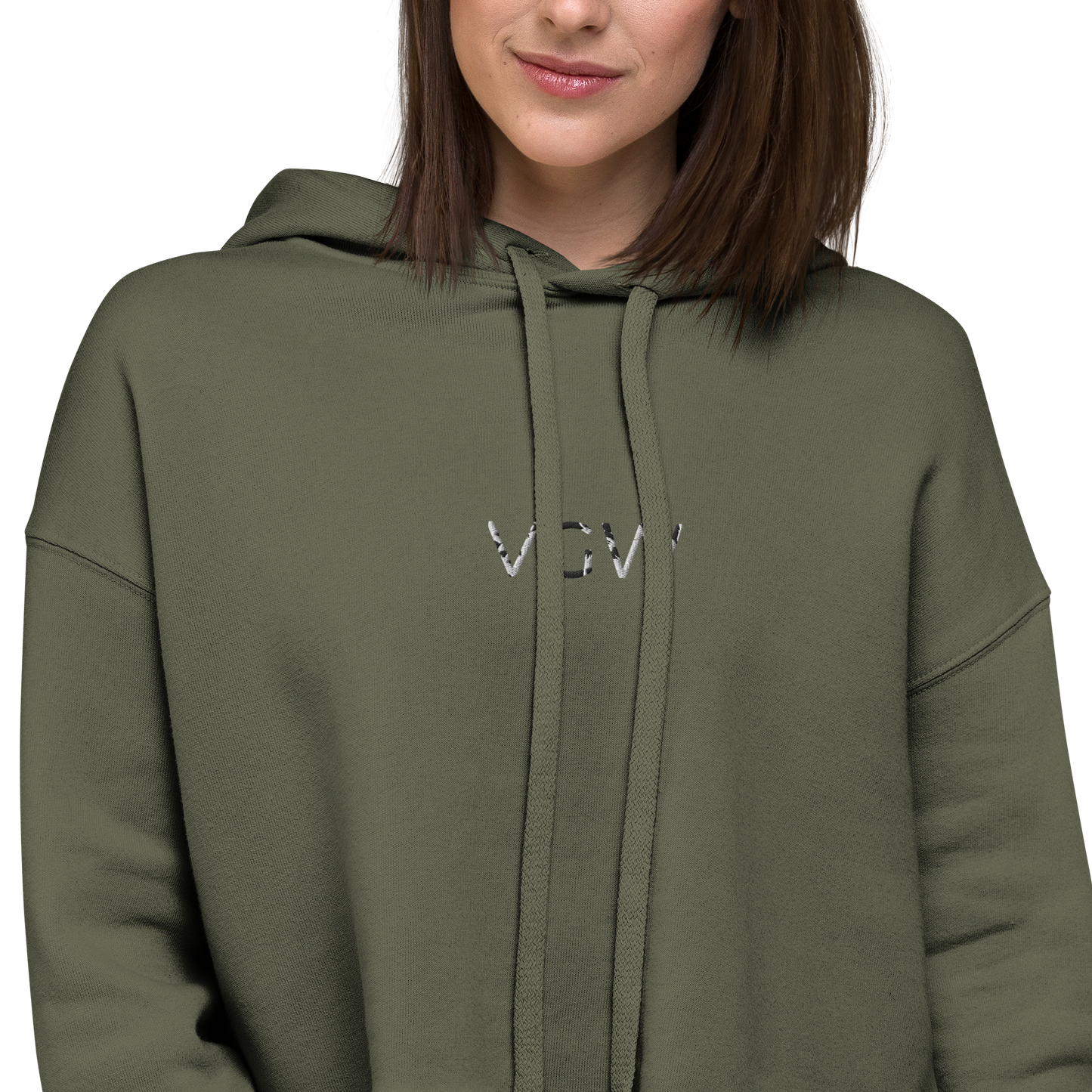 SUDADERA CON CAPUCHA VGW CORTA